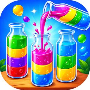 Water Color Sort - Puzzle Game Screenshot 1
