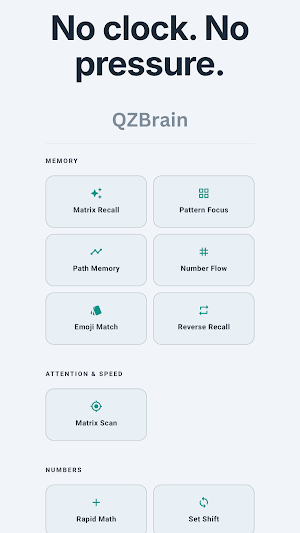 QZBrain: Brain Training Games Screenshot 3