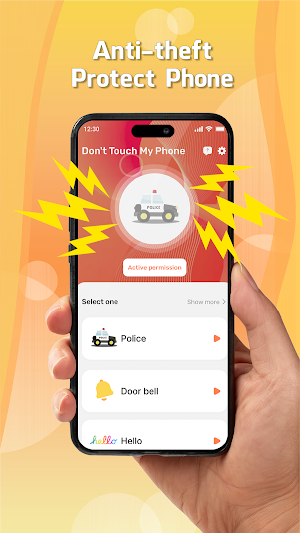AntiX Phone Alarm&Anti Theft Screenshot 3