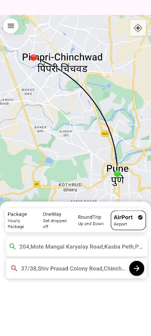 R-Cabs Safe & Reliable Cabs Screenshot 1