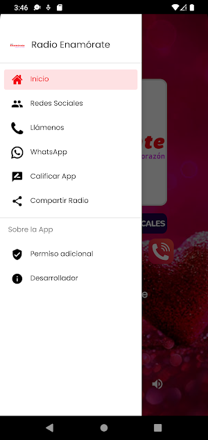 Radio Enamórate Screenshot 2