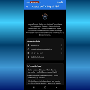 TIC Digital Magazine Screenshot 0