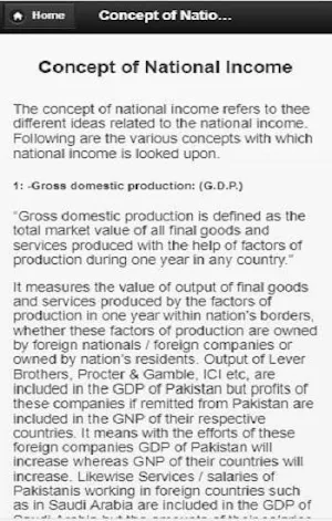 National income Screenshot 2