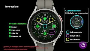 JW103 jwstudio watchface Screenshot 2