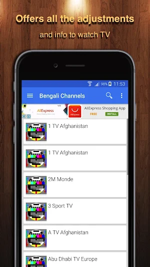 TV Bangladesh Channel Data Screenshot 0