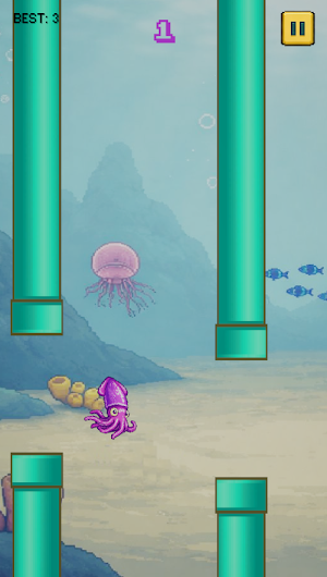 Squid Fly Screenshot 2