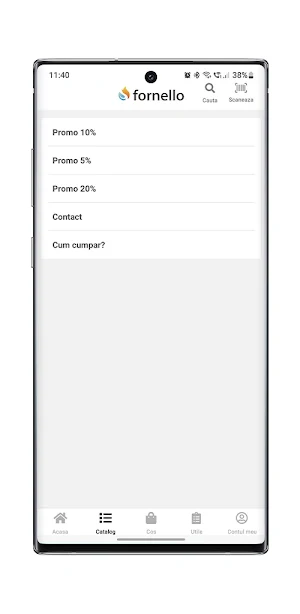 Fornello Screenshot 2