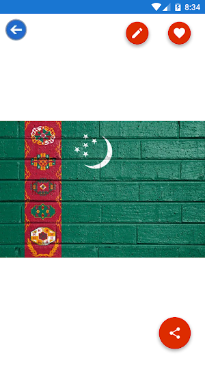 Turkmenistan Flag Wallpaper: Flags, Country Images Screenshot 3