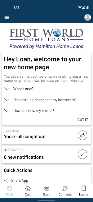 First World Home Loans Screenshot 0