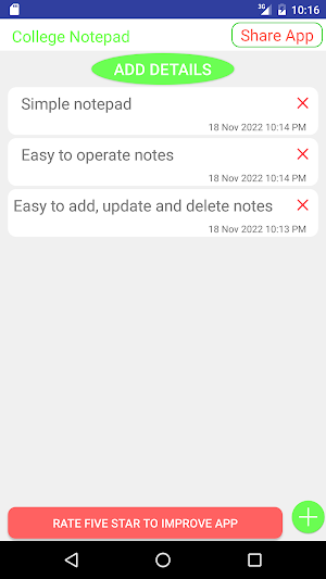Notes Screenshot 0