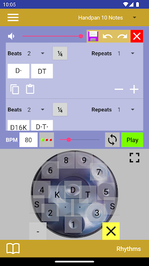 Handpan Rhythms Screenshot 0