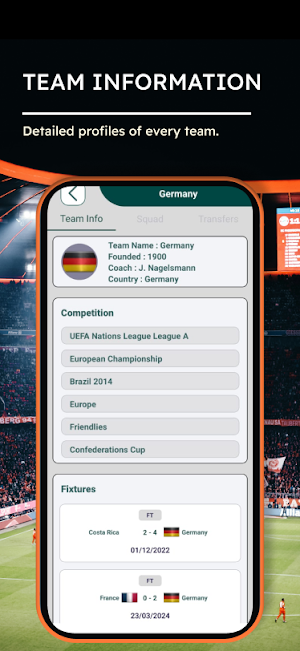 Foot Score - Watch Live Score Screenshot 3