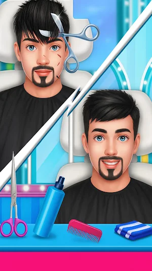 Barber Shop Game : Beard Salon Screenshot 3