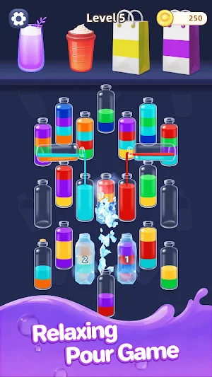 Water Jam Sort: Color Sort Screenshot 2