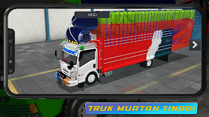 Mod Truk Oleng Muatan Tinggi Screenshot 3