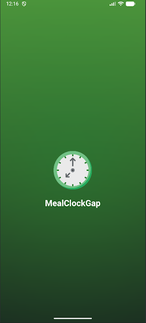 MealClockGap Screenshot 2