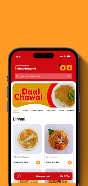 Indus Foods Screenshot 2