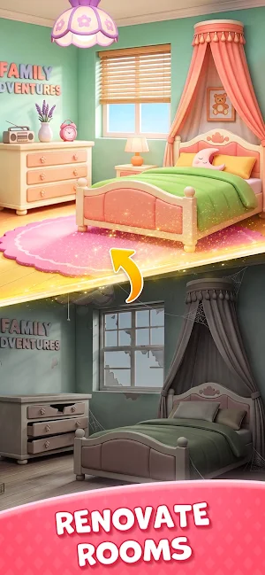Solitaire Home Makeover Screenshot 2