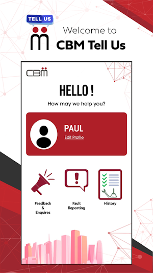 CBM – Tell Us Screenshot 0