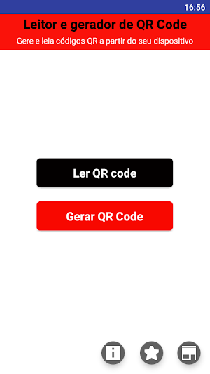 Leitor e Gerador QR Code Screenshot 0