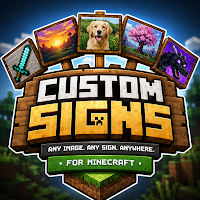 Custom Signs for MCPE
