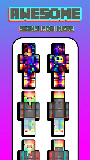 Glitch Skins For MInecraft PE Screenshot 1