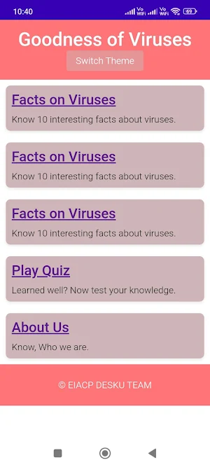 Goodness of Viruses Screenshot 0