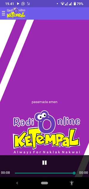Radio Online Ketempal Screenshot 0