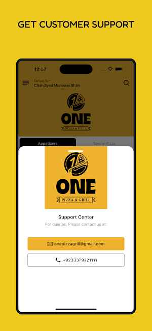 One Pizza And Grll Screenshot 3