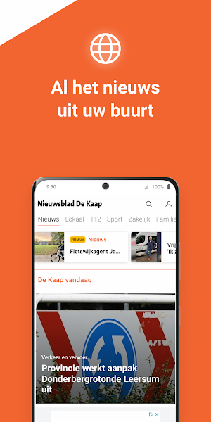 Nieuwsblad De Kaap Screenshot 2