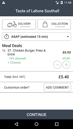 Taste of Lahore Southall Screenshot 2
