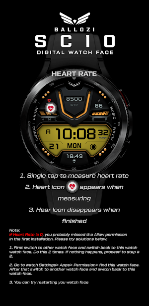BALLOZI SCIO Watch Face Screenshot 3