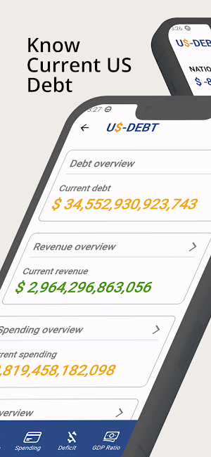 US National Debt Clock App Screenshot 0