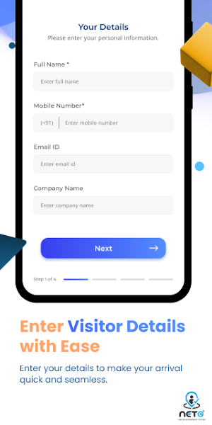 VMS Visitor Screenshot 1