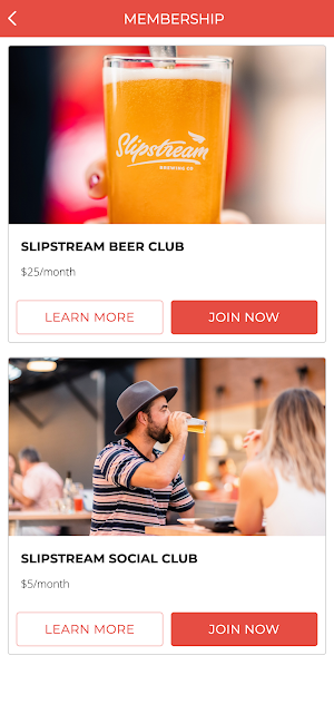 Slipstream Brewing Co Screenshot 1