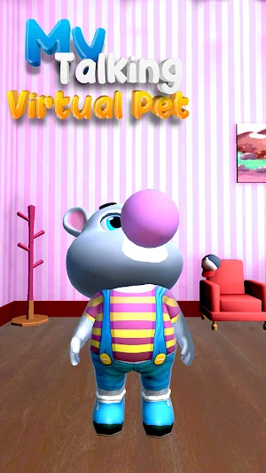 Poppy Talk : My Talking Rabbit Screenshot 0