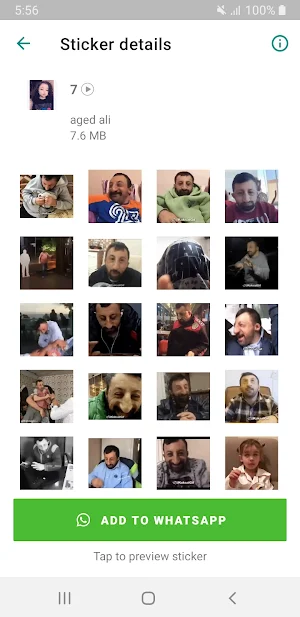 Animated Stickers Screenshot 1