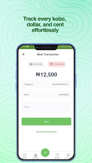 Monesize: Smart Bookkeeping Screenshot 1