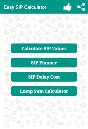 Easy SIP Calculator Screenshot 1