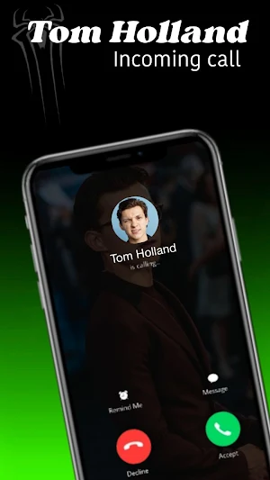 Tom Holland Fake Video Call Screenshot 2