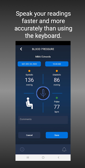 Caren mHealth Screenshot 1