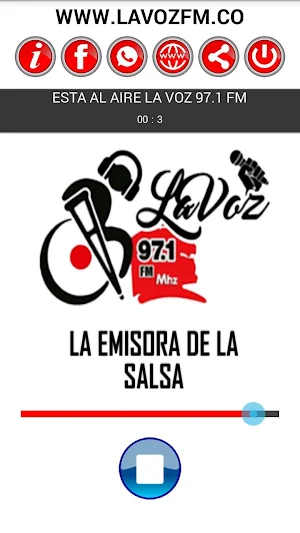 La Voz 97.1 FM // Popayán Screenshot 1