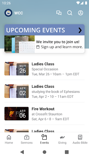 Waynesboro Church of Christ Screenshot 2