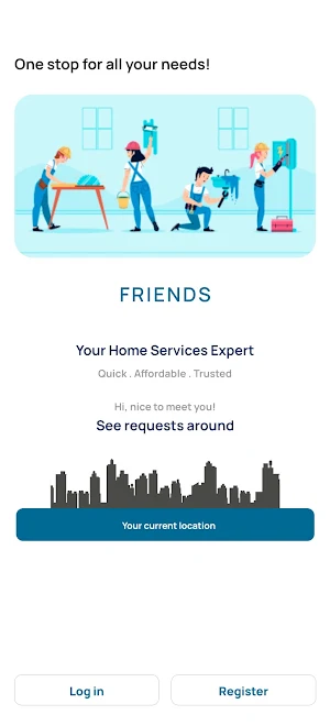 Friends Services Customer Screenshot 2
