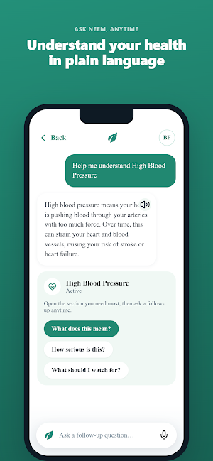 Family Health Companion Screenshot 2