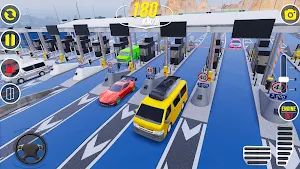 Car Games 3D: Dubai Van Games Screenshot 1