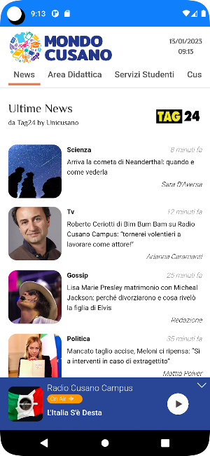Mondo Cusano Screenshot 0