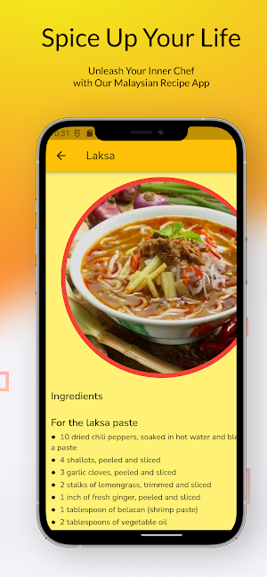 Malaysian Recipes Screenshot 2