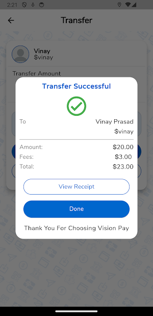 VisionPay Screenshot 0