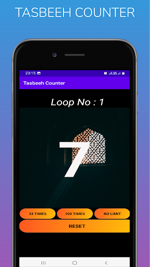 Digital Tasbeeh Counter Screenshot 2